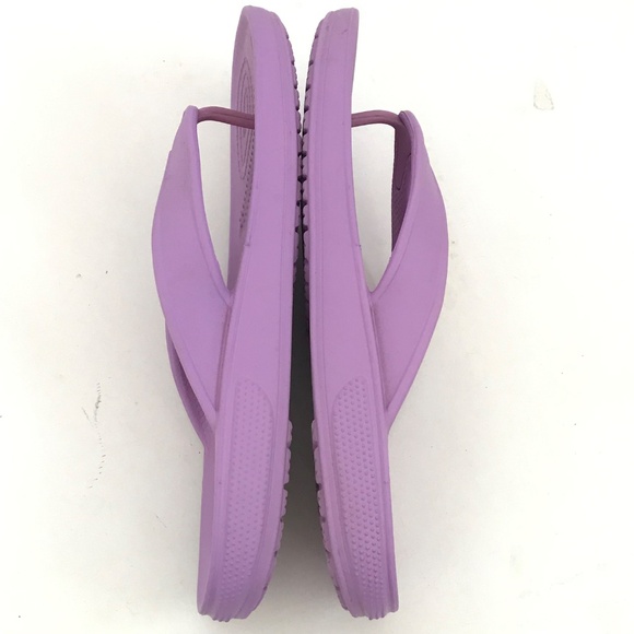 CROCS Flip Flop Sandals Classic ll Lilac Purple Thong Sandals Women’s Size 7 - Picture 10 of 14